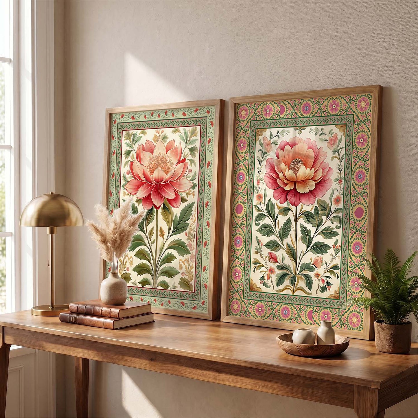 Floral  Wall Print For Living Room Wall Decor