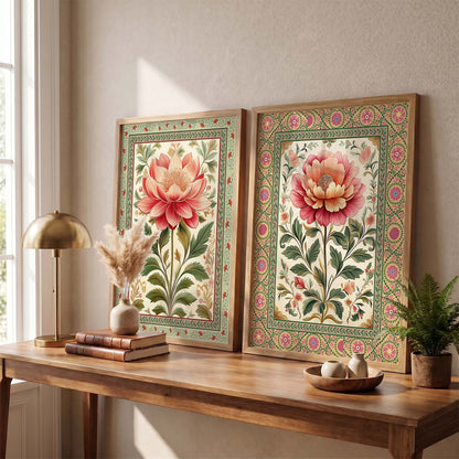 Floral  Wall Print For Living Room Wall Decor