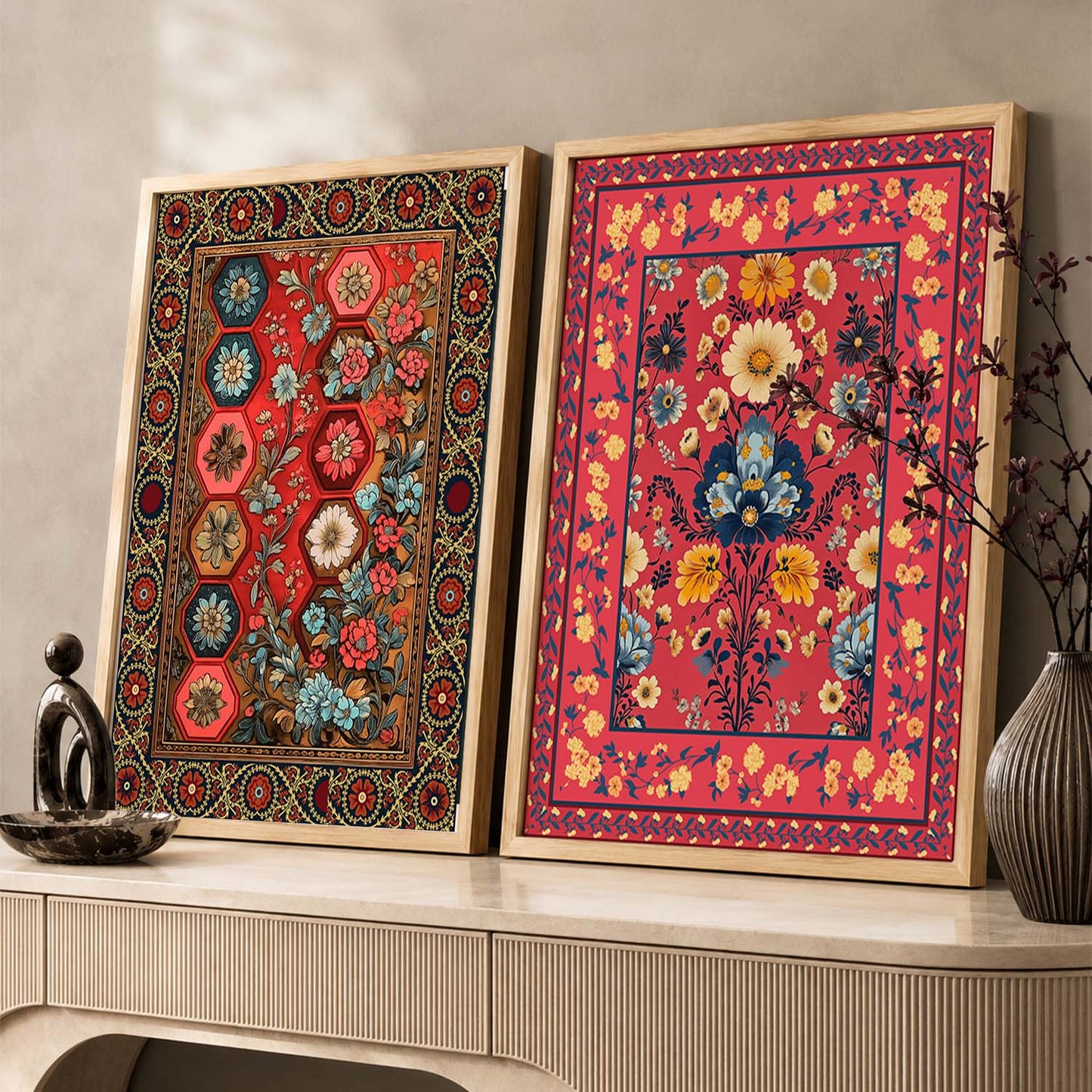 Traditional  Wall Print For Living Room Wall Decor