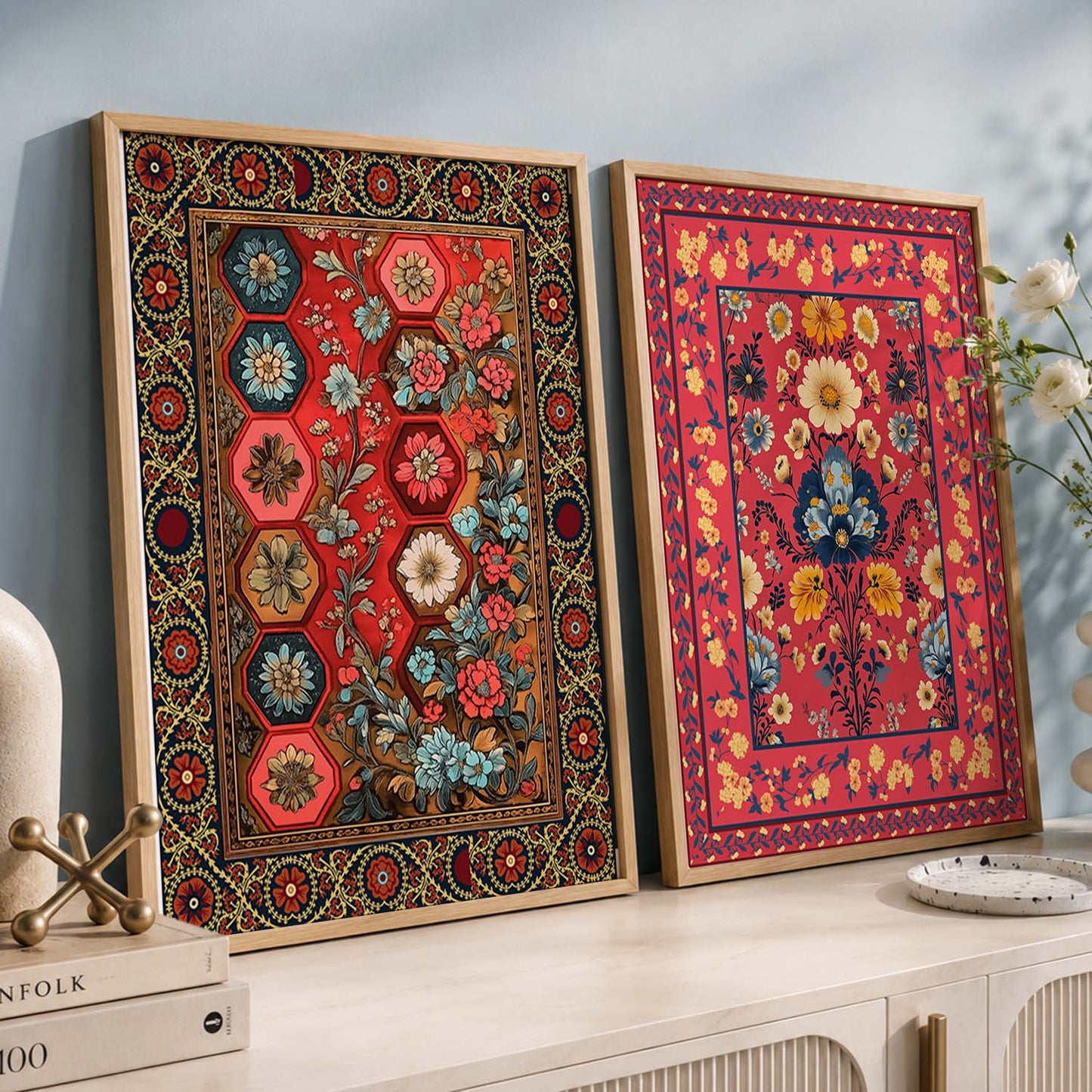 Traditional  Wall Print For Living Room Wall Decor