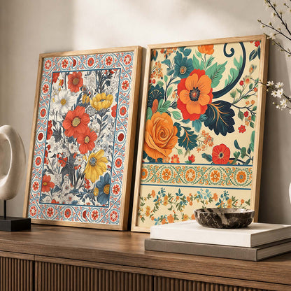 Traditional Wall Print For Living Room Wall Decor