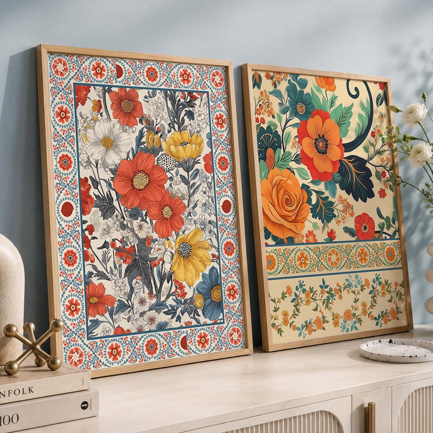 Traditional Wall Print For Living Room Wall Decor