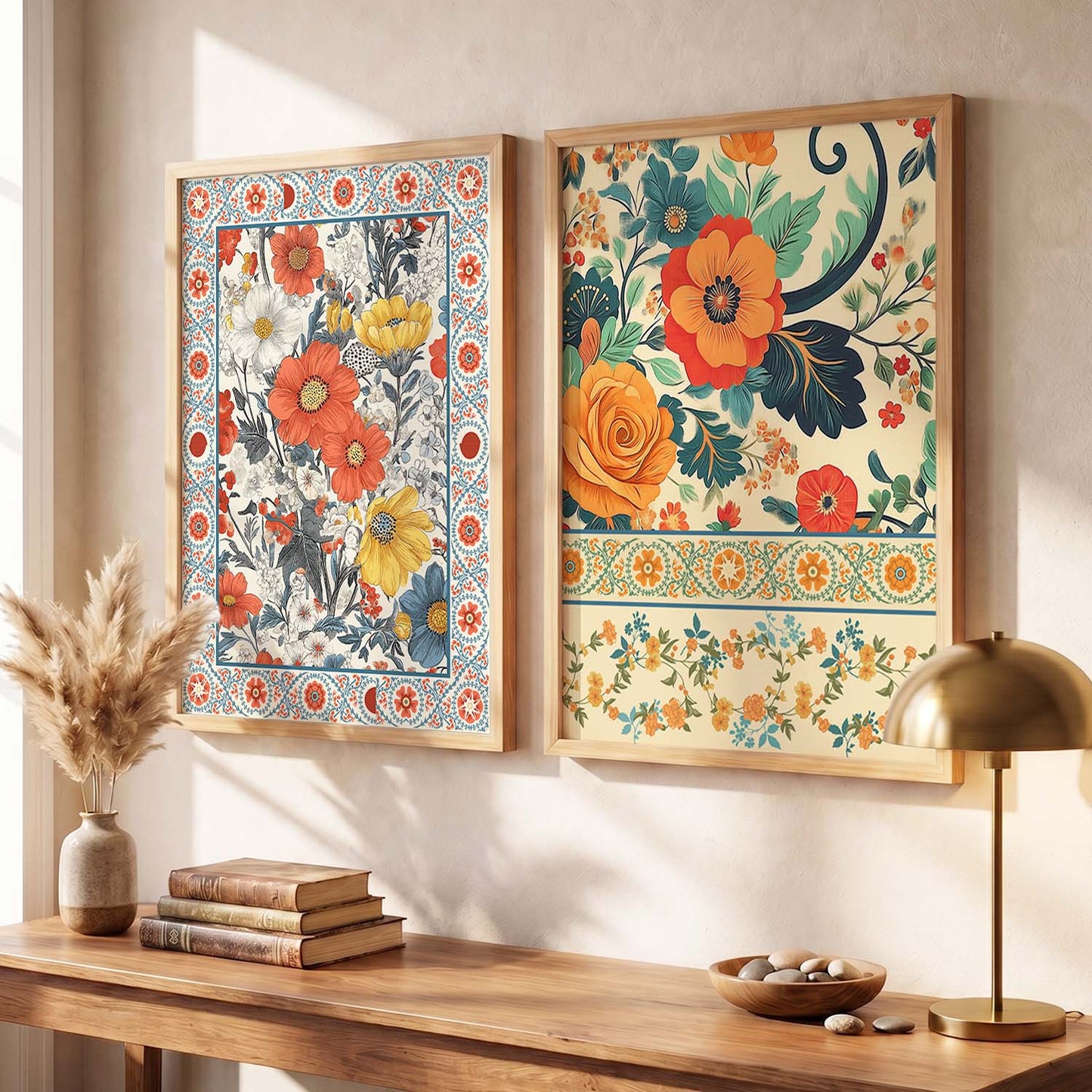 Traditional Wall Print For Living Room Wall Decor