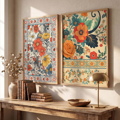 Traditional Wall Print For Living Room Wall Decor
