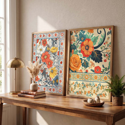 Traditional Wall Print For Living Room Wall Decor