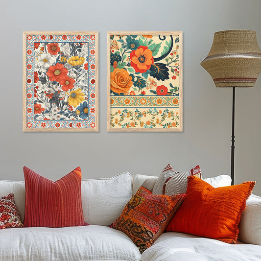 Traditional Wall Print For Living Room Wall Decor