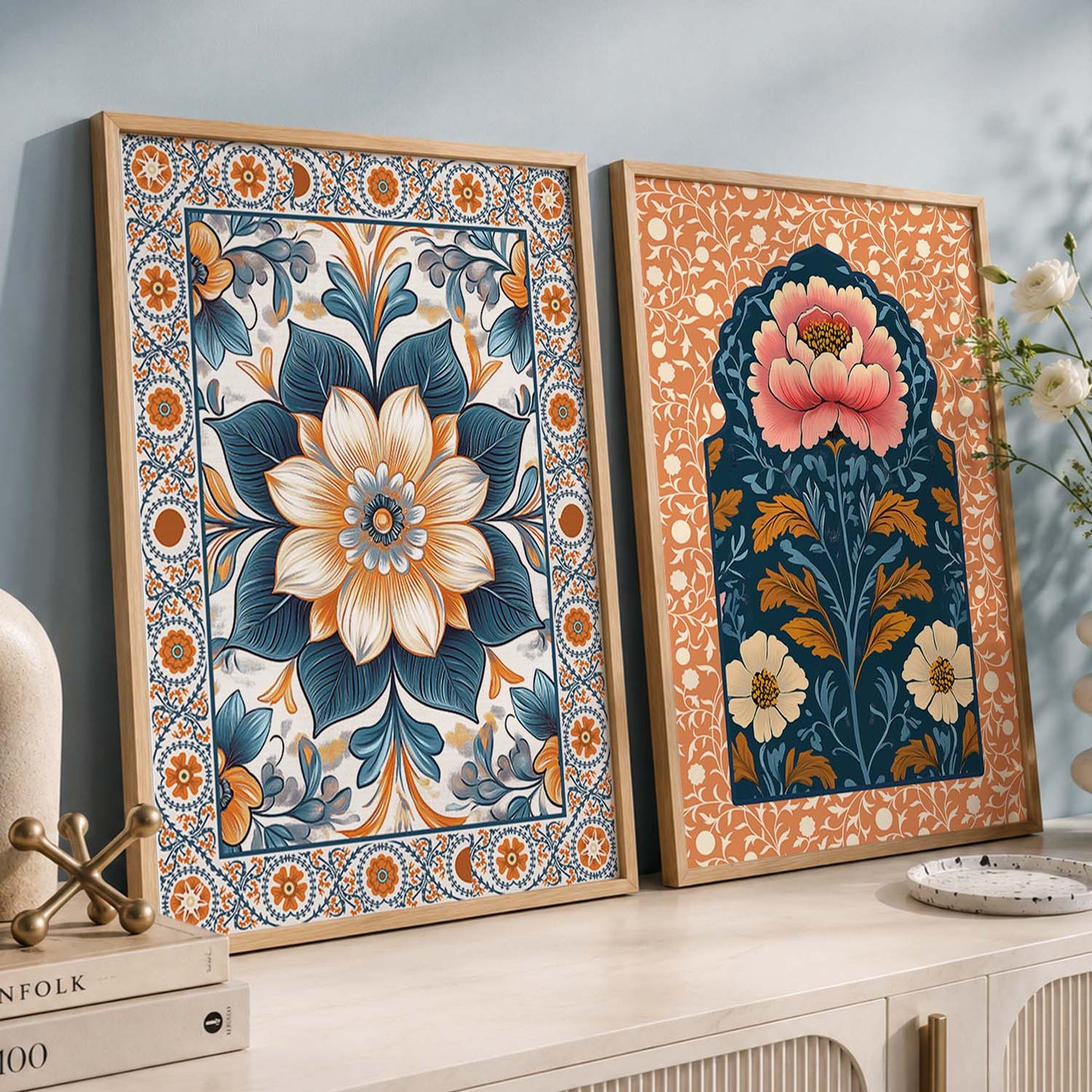 Traditional  Wall Print For Living Room Wall Decor