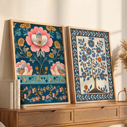 Traditional  Wall Print For Living Room Wall Decor