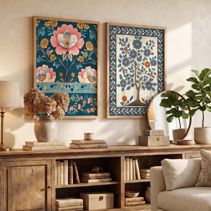 Traditional  Wall Print For Living Room Wall Decor