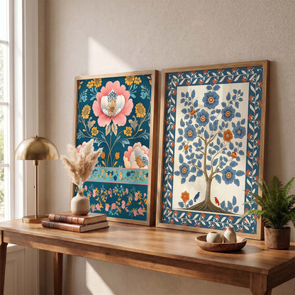 Traditional  Wall Print For Living Room Wall Decor