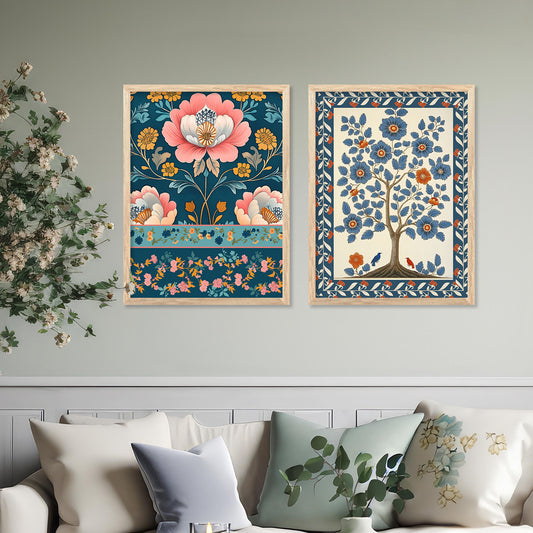 Traditional  Wall Print For Living Room Wall Decor