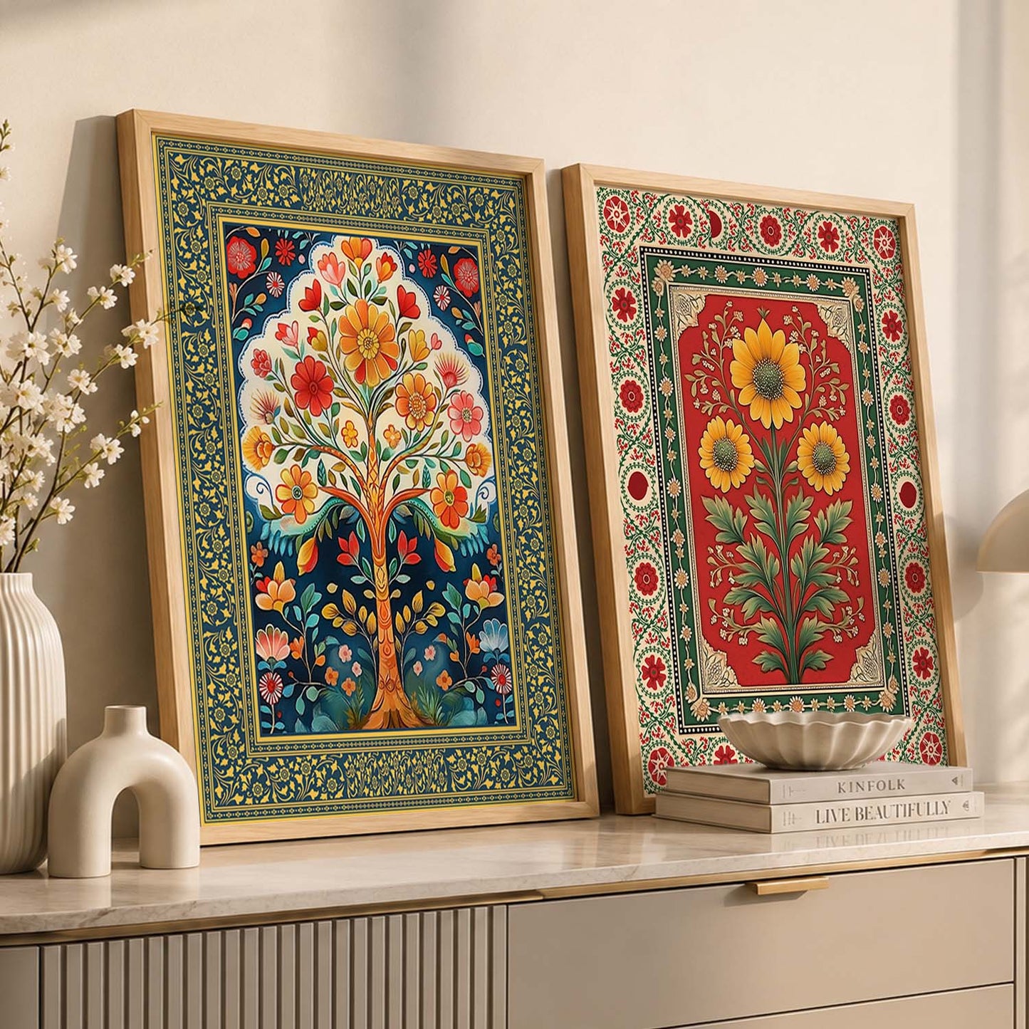 Traditional  Wall Print For Living Room Wall Decor