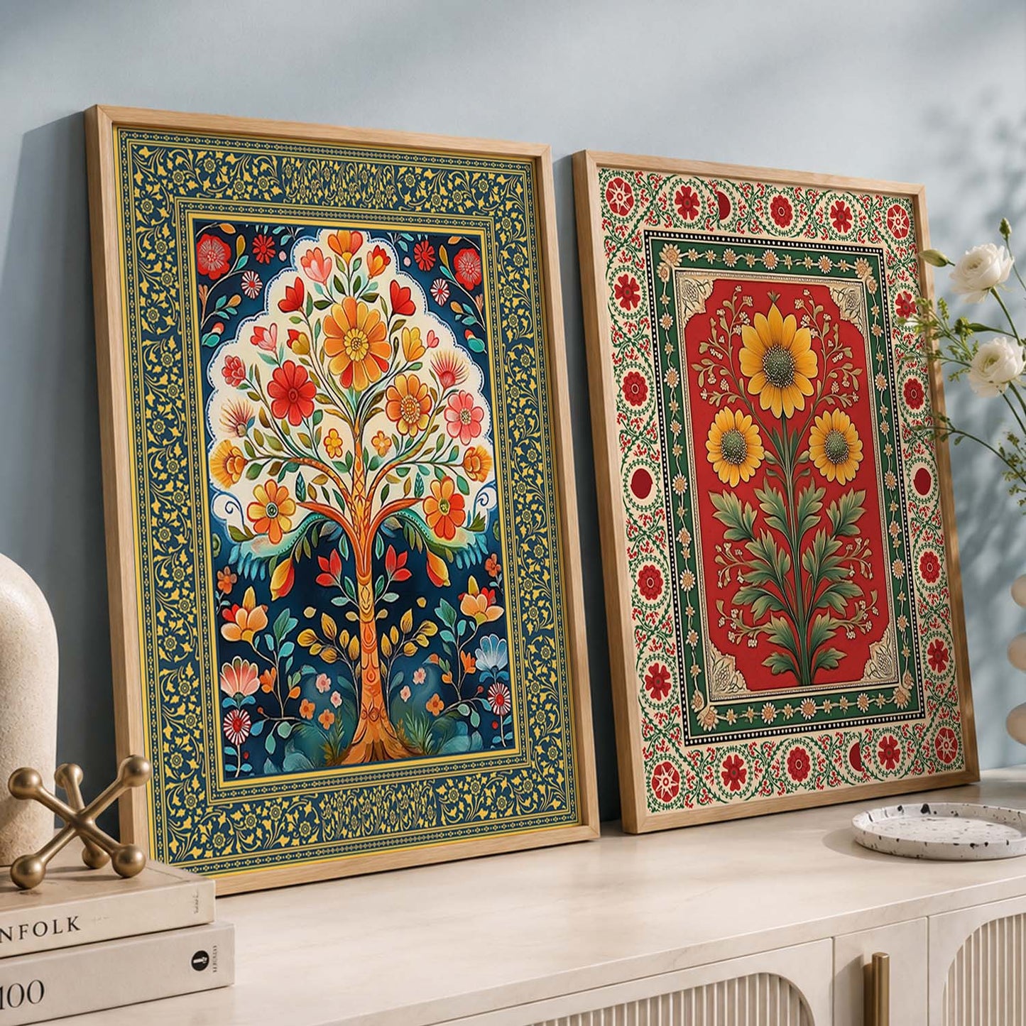 Traditional  Wall Print For Living Room Wall Decor