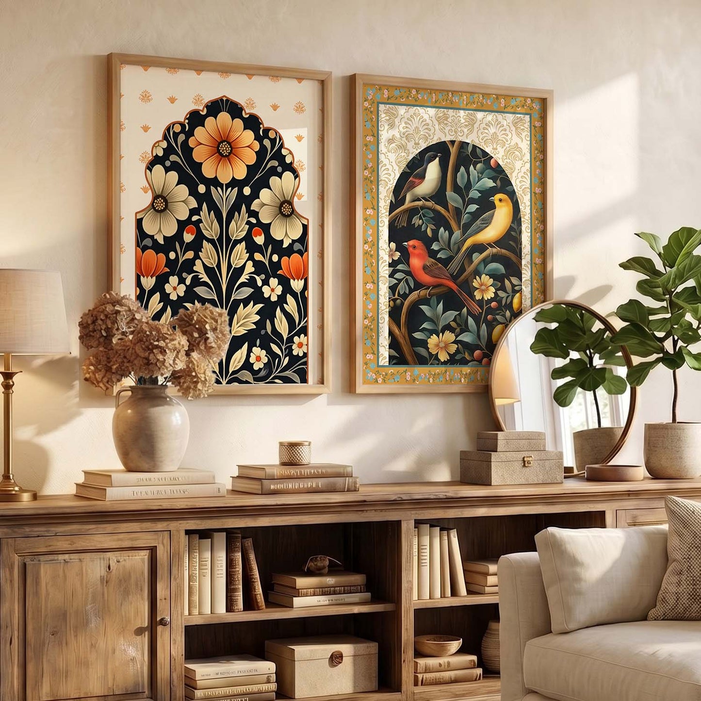Traditional Wall Print For Living Room Wall Decor