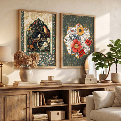 Traditional Wall Print For Living Room Wall Decor
