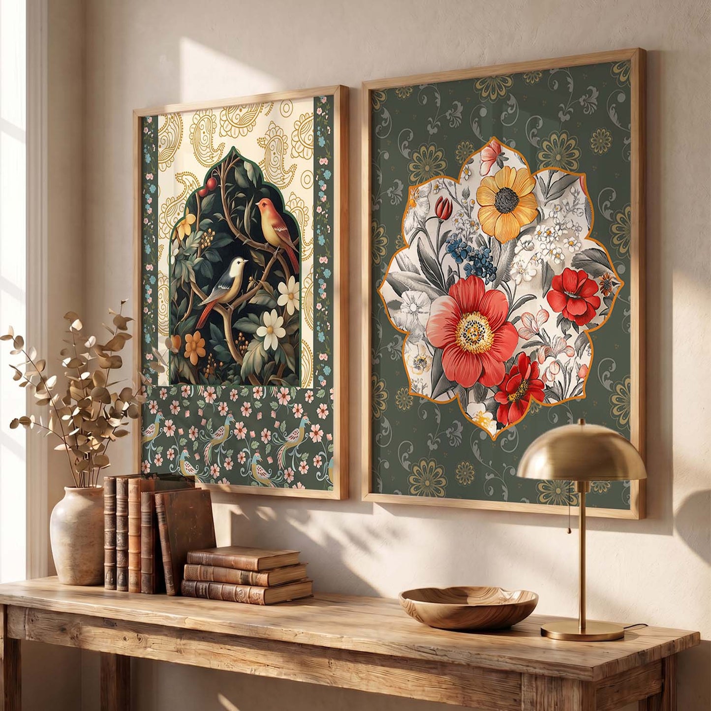 Traditional Wall Print For Living Room Wall Decor