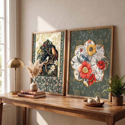 Traditional Wall Print For Living Room Wall Decor