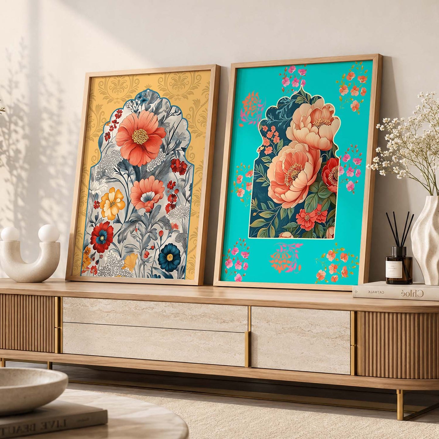 Traditional  Wall Print For Living Room Wall Decor
