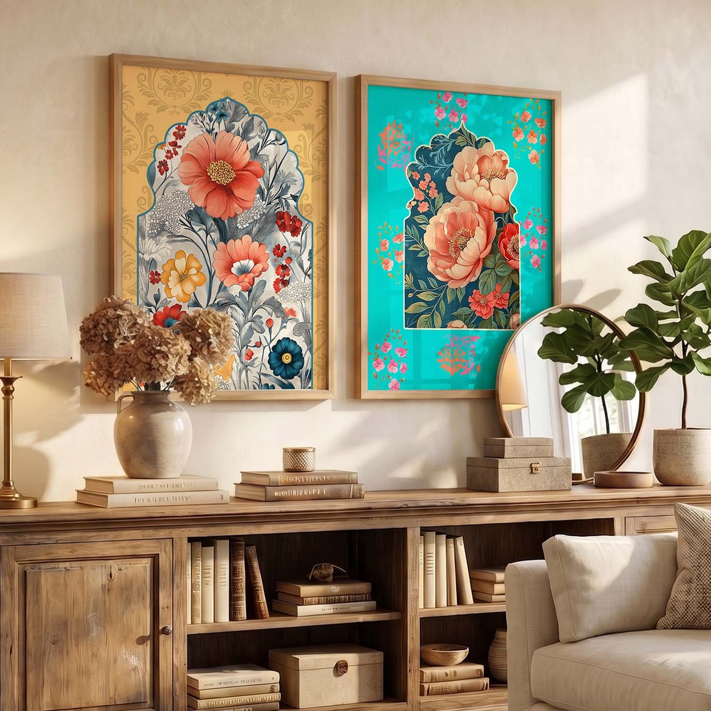 Traditional  Wall Print For Living Room Wall Decor