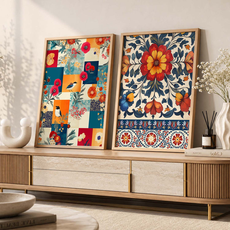 Traditional Wall Print For Living Room Wall Decor