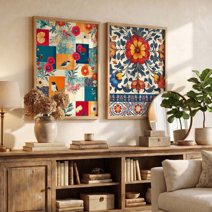 Traditional Wall Print For Living Room Wall Decor
