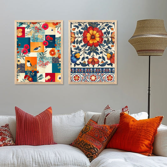 Traditional Wall Print For Living Room Wall Decor