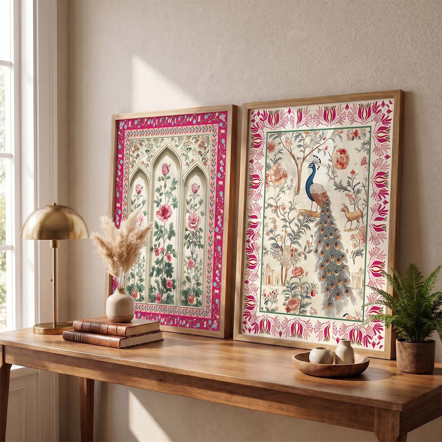 Madhubani  Wall Print For Living Room Wall Decor