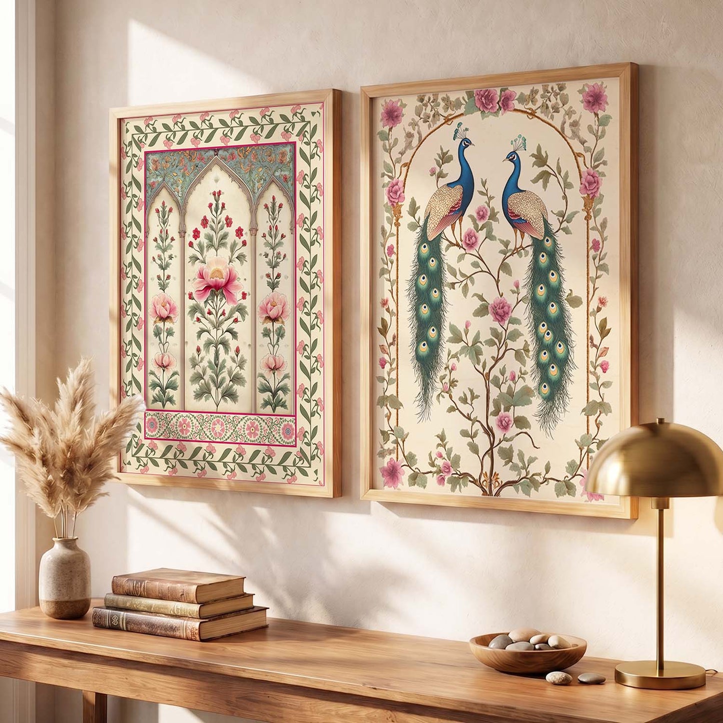 Madhubani Wall Print For Living Room Wall Decor