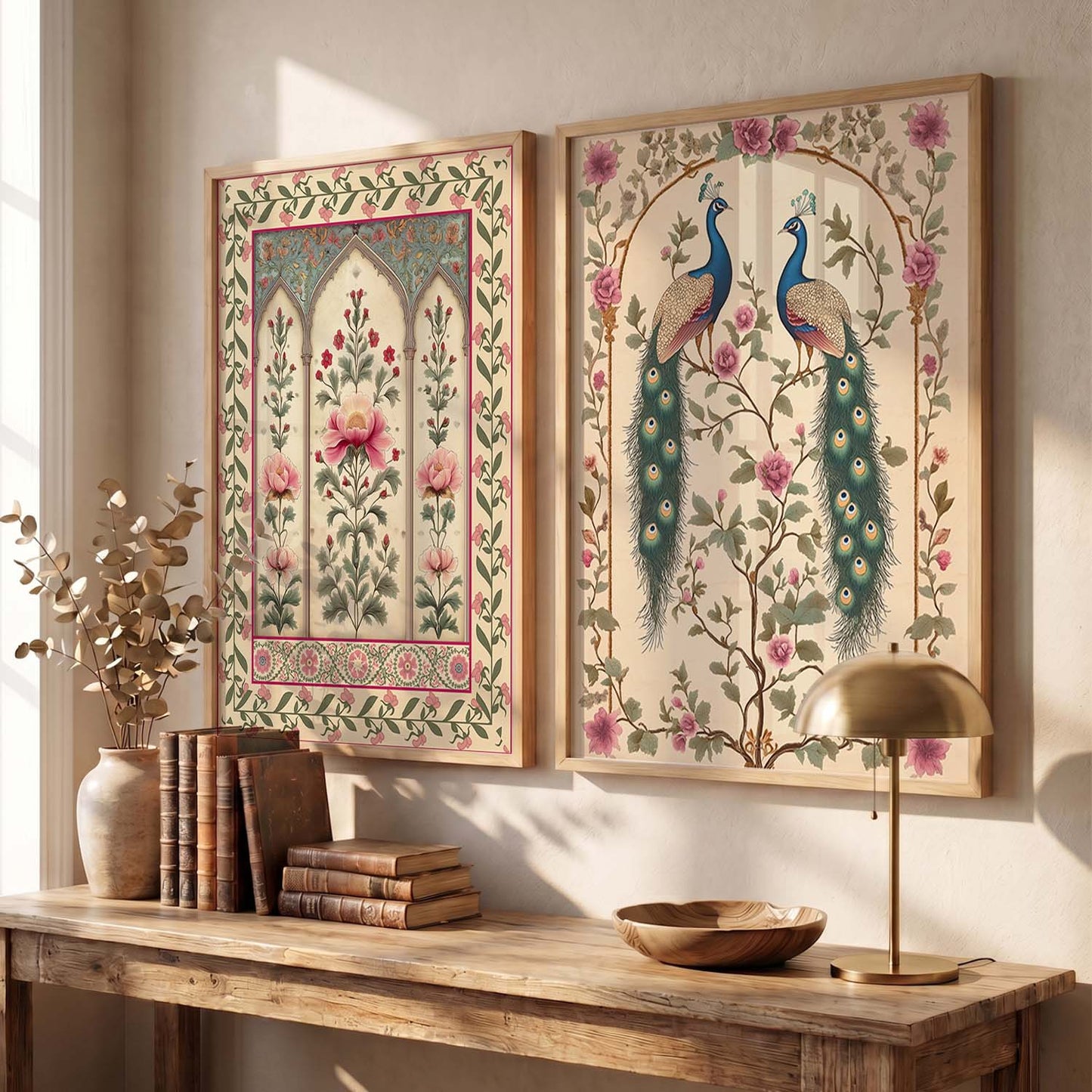 Madhubani Wall Print For Living Room Wall Decor