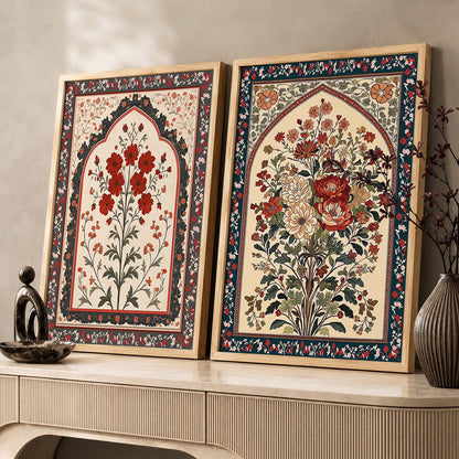 Floral  Wall Print For Living Room Wall Decor