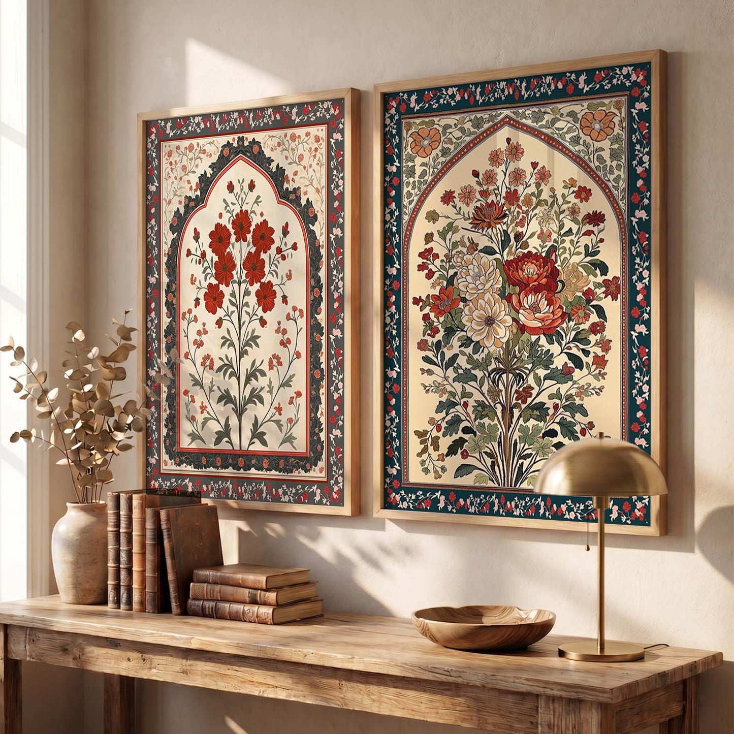 Floral  Wall Print For Living Room Wall Decor