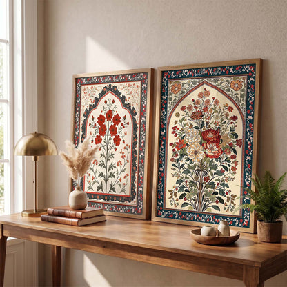 Floral  Wall Print For Living Room Wall Decor