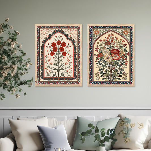 Floral  Wall Print For Living Room Wall Decor