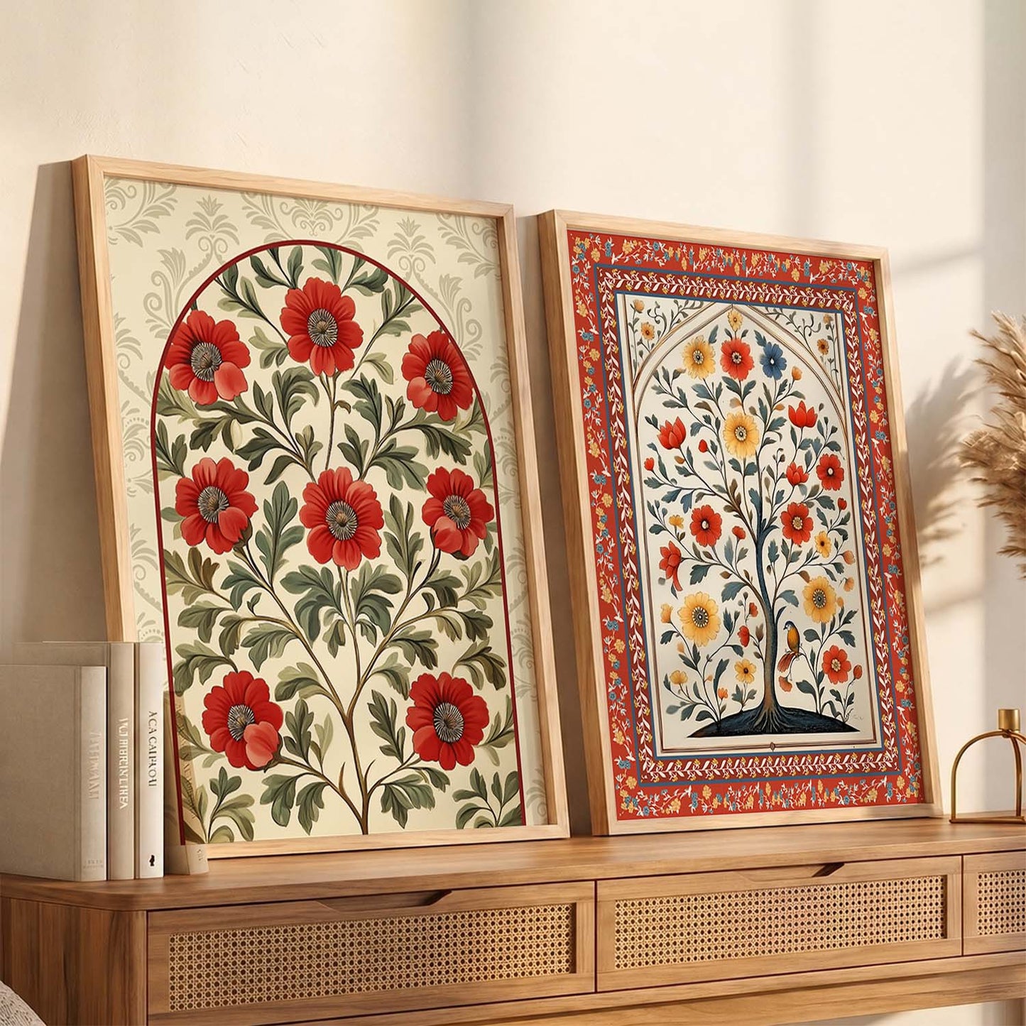 Floral  Wall Print For Living Room Wall Decor