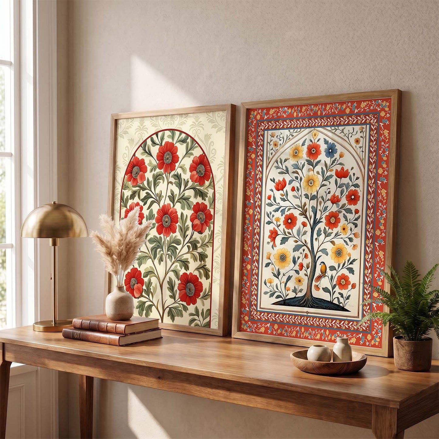Floral  Wall Print For Living Room Wall Decor