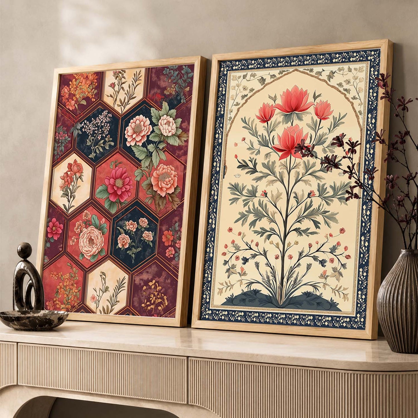 Traditional  Wall Print For Living Room Wall Decor