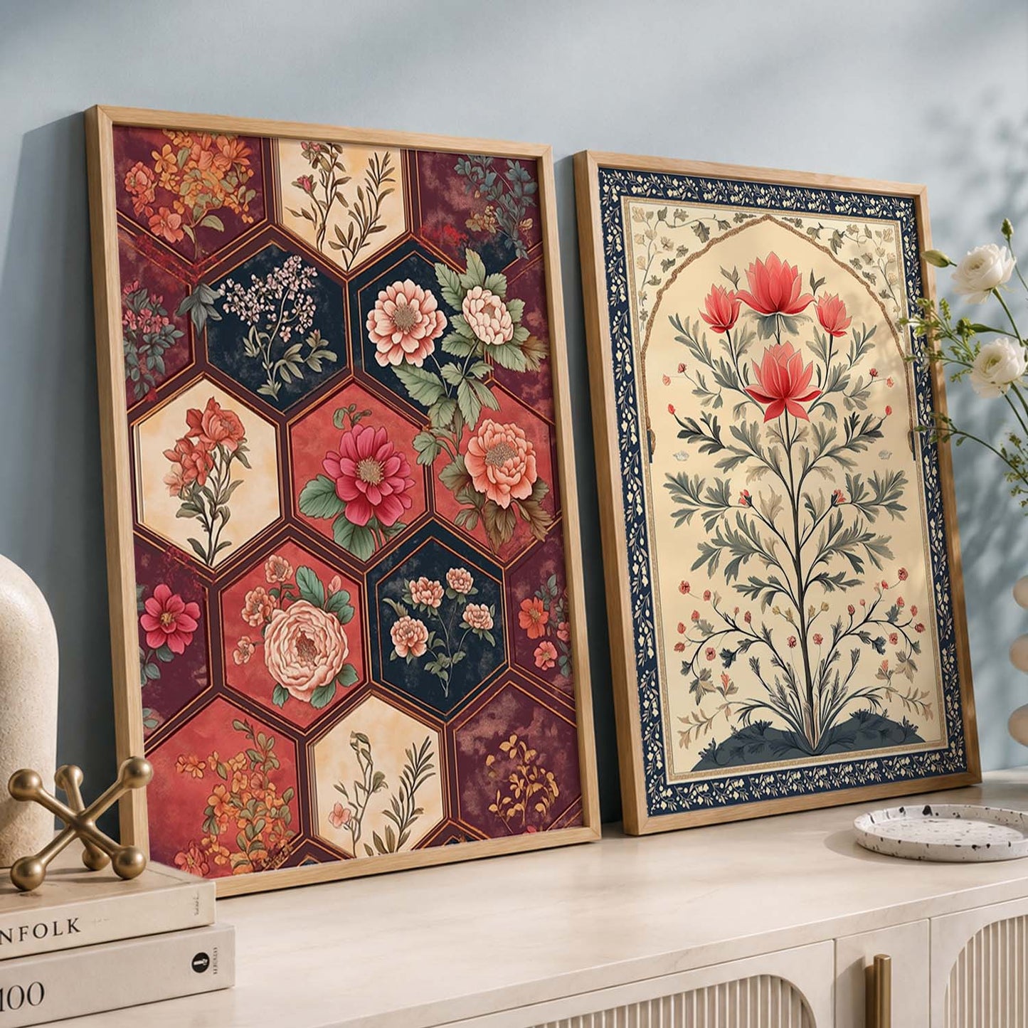 Traditional  Wall Print For Living Room Wall Decor