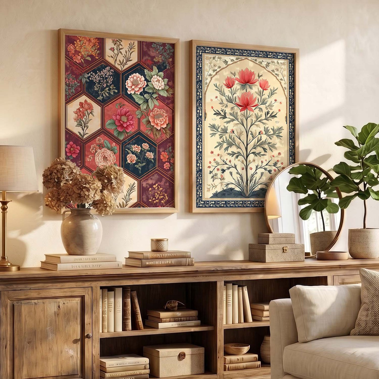 Traditional  Wall Print For Living Room Wall Decor