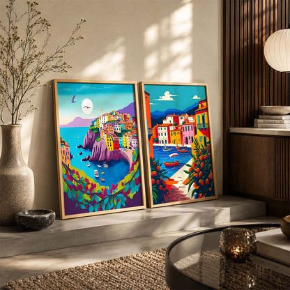 Tropical Wilderness Canvas Art Print: Lush Nature Scenes for Home Decor