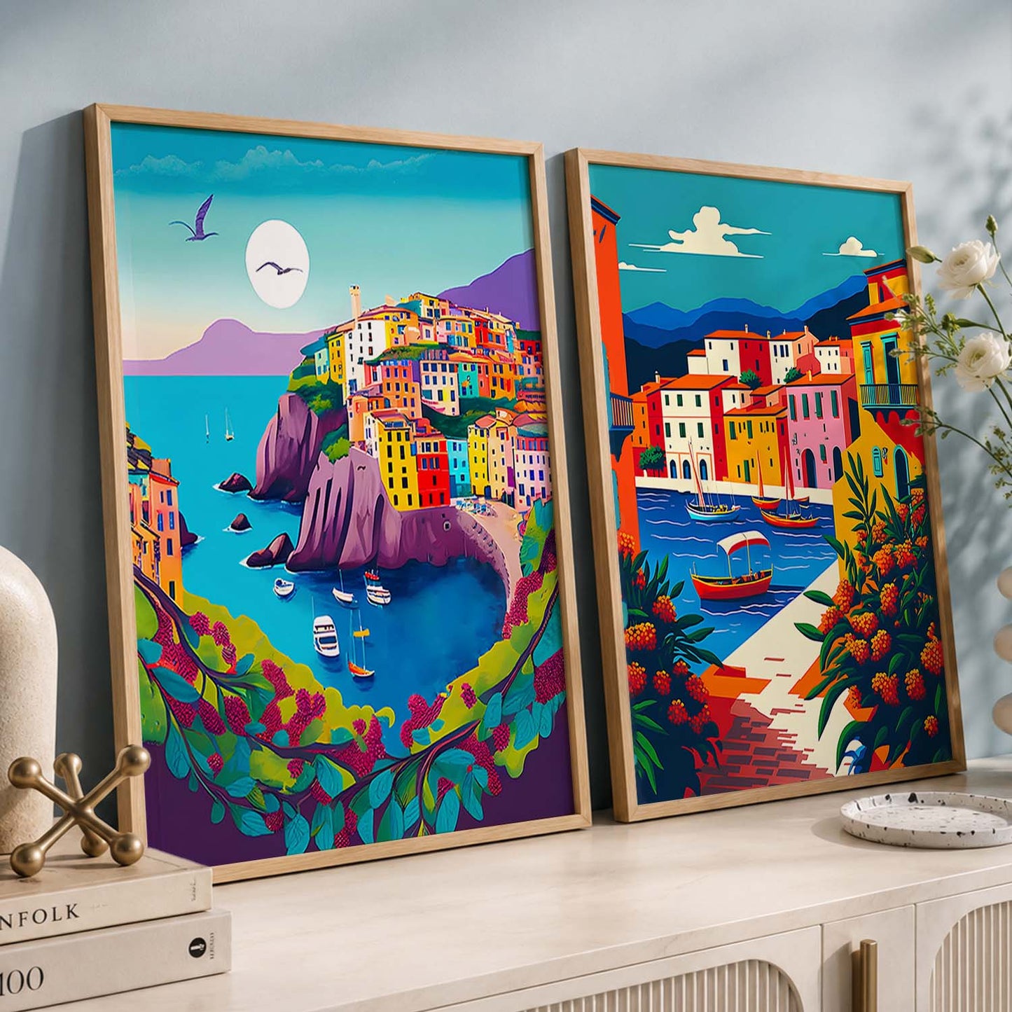 Tropical Wilderness Canvas Art Print: Lush Nature Scenes for Home Decor