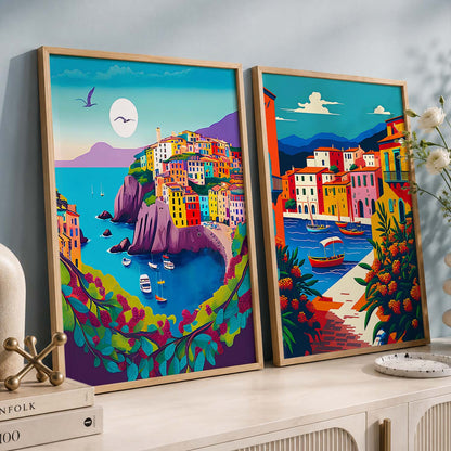 Tropical Wilderness Canvas Art Print: Lush Nature Scenes for Home Decor