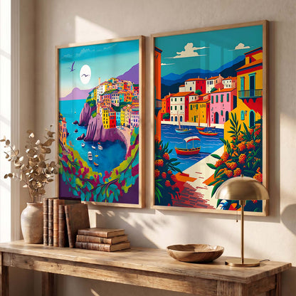 Tropical Wilderness Canvas Art Print: Lush Nature Scenes for Home Decor