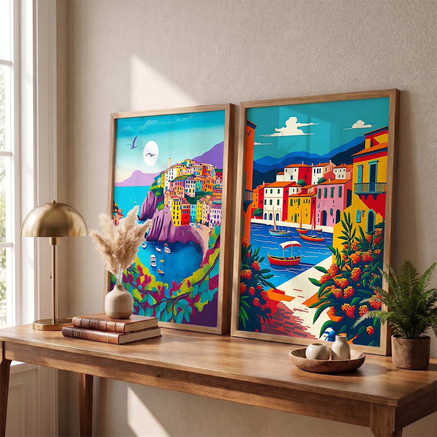 Tropical Wilderness Canvas Art Print: Lush Nature Scenes for Home Decor