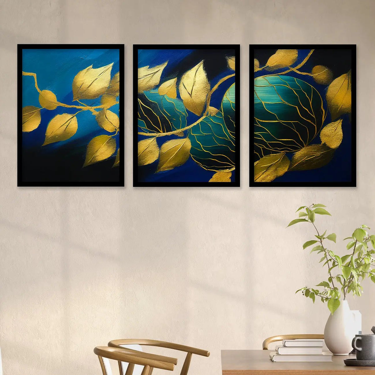 Nature Inspired Art Paintings for Living Room Bedroom - Modern Art Pai ...