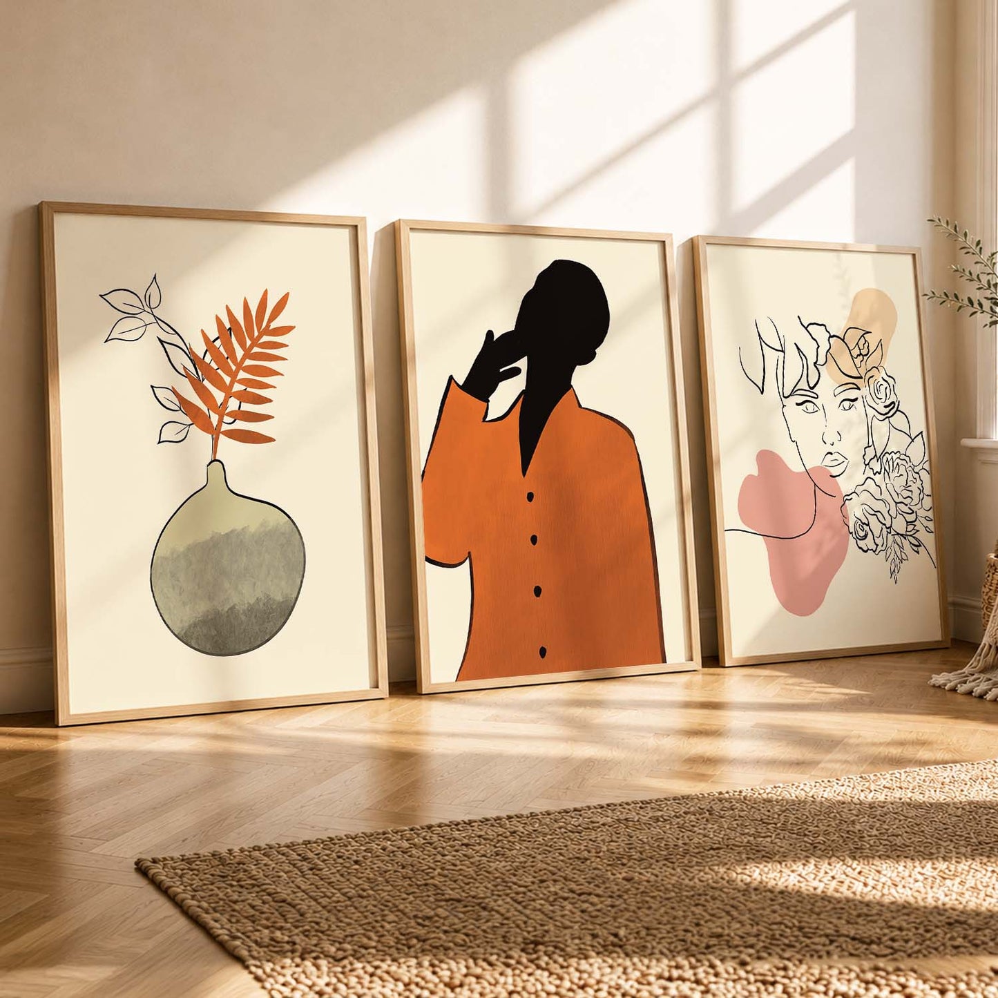 Contemporary Minimalistic Combos - Wall Art for Modern Interiors