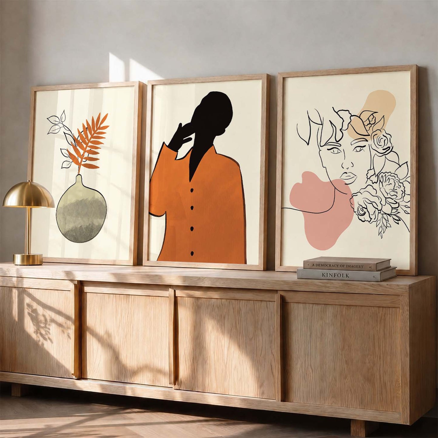 Contemporary Minimalistic Combos - Wall Art for Modern Interiors