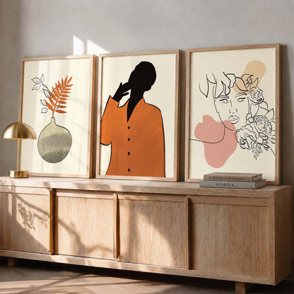Contemporary Minimalistic Combos - Wall Art for Modern Interiors