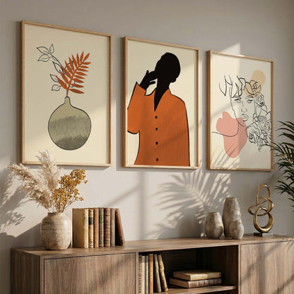 Contemporary Minimalistic Combos - Wall Art for Modern Interiors