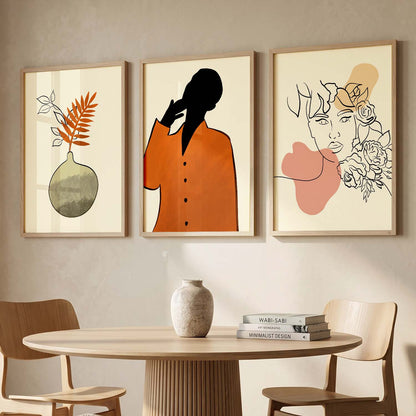 Contemporary Minimalistic Combos - Wall Art for Modern Interiors