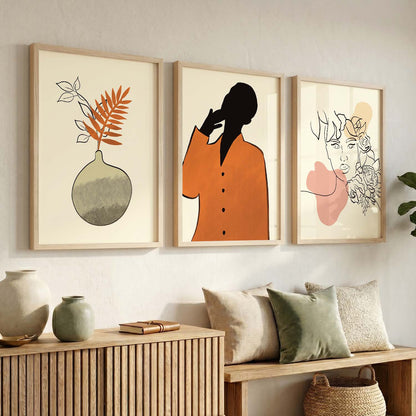 Contemporary Minimalistic Combos - Wall Art for Modern Interiors